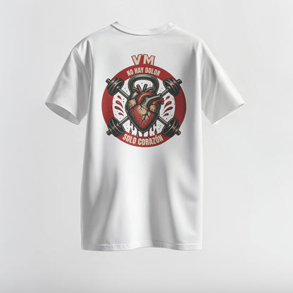 Playera No hay dolor sólo corazón