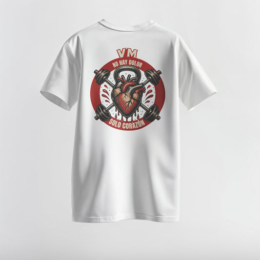 Playera No hay dolor sólo corazón