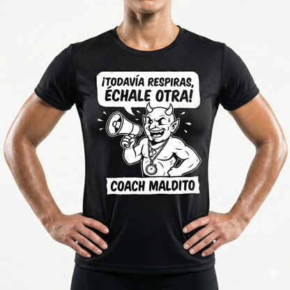 Camiseta coach Maldito Mujer