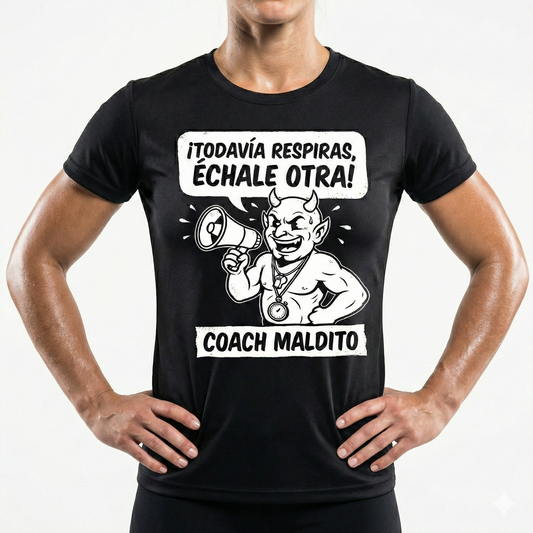 Camiseta coach Maldito Mujer