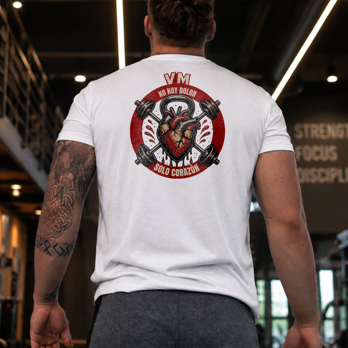 Playera No hay dolor sólo corazón