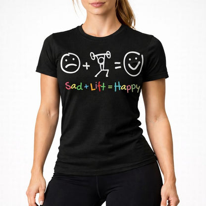 Playera Mujer "La formula de la Felicidad"
