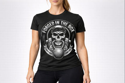 Playera Dama "forged in the Box"