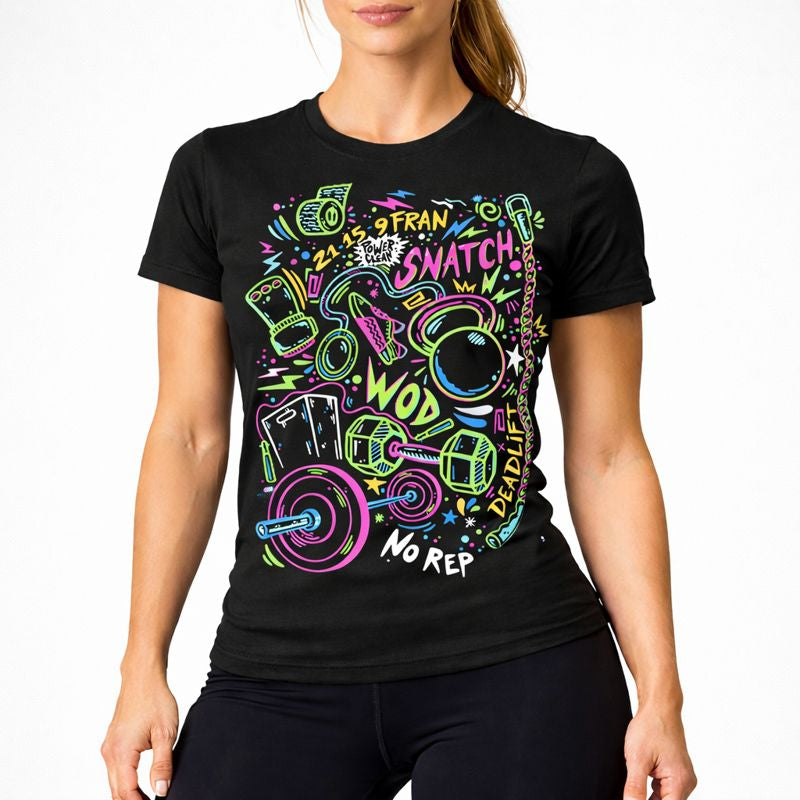 Playera dama colorida