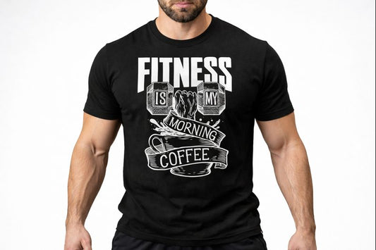Playera Fitness Morning Cofee