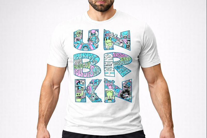 Playera Blanca Unbroken