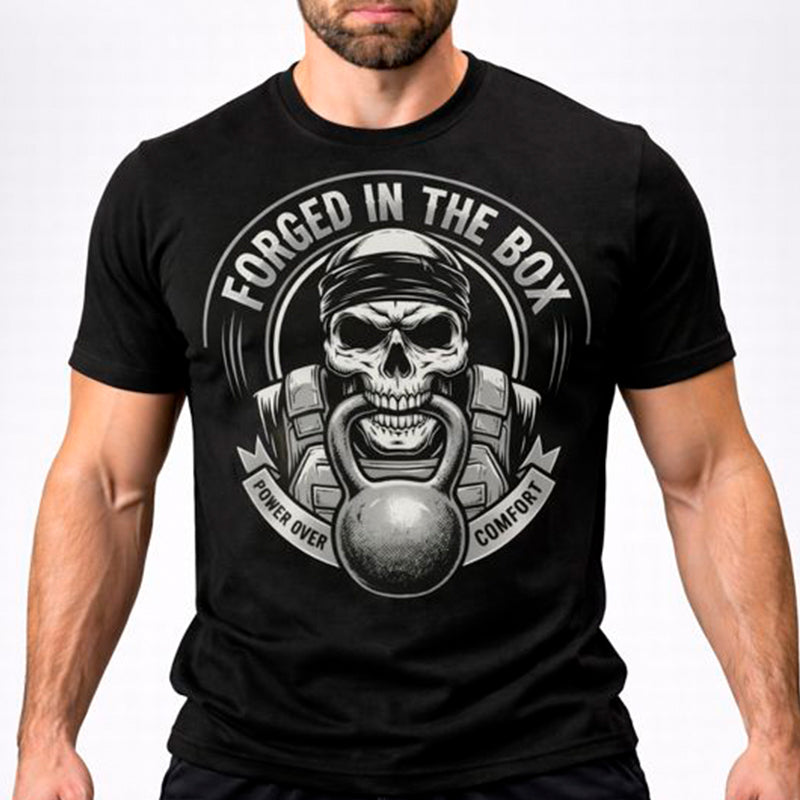 Playera "Forjada en la caja"