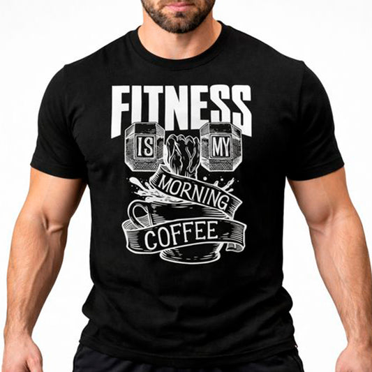 Playera Fitness Morning Cofee