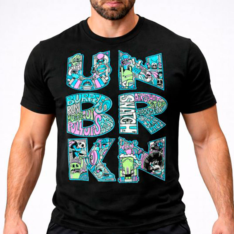 Playera Negra Unbroken