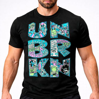 Playera Negra Unbroken