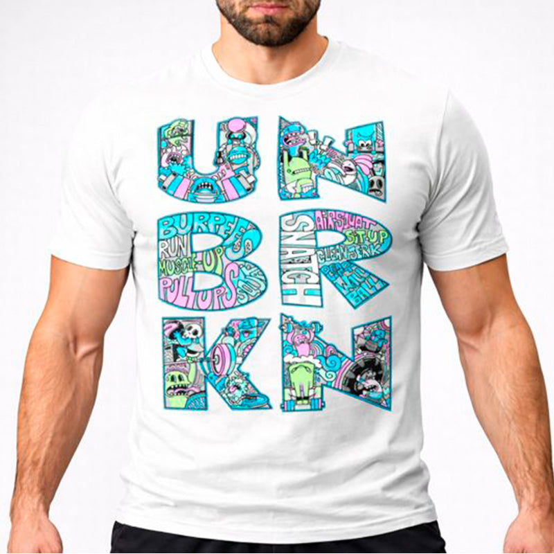 Playera Blanca Unbroken