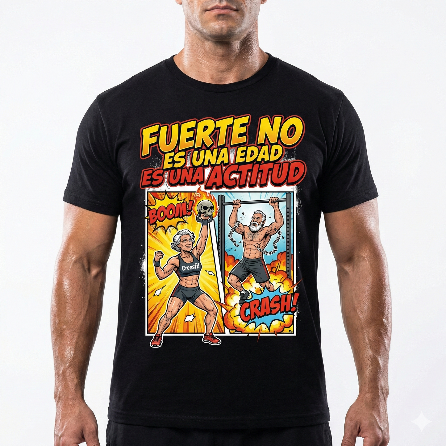 Camisa los fuerte no es una edad