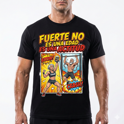 Camisa los fuerte no es una edad