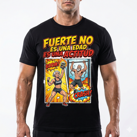 Camisa los fuerte no es una edad