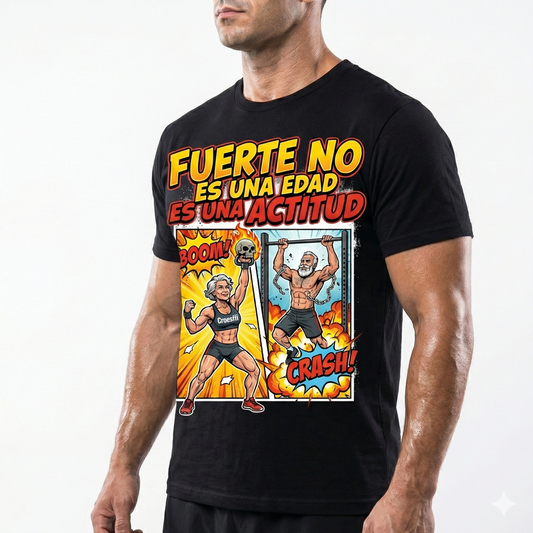 Camisa los fuerte no es una edad